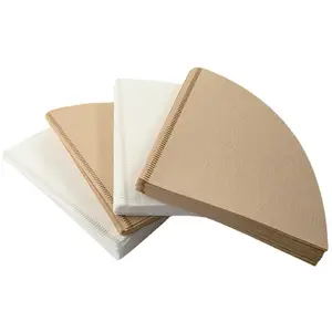 Newell Hot-Sale Proto plasma Binder less Filterpapier Benutzer definierte Größe und Stil Starke Durchlässigkeit Kaffee Filter papier für Kaffee