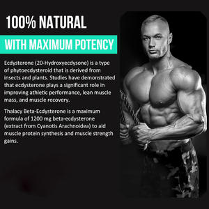 Puur Natuurlijk <span class=keywords><strong>Beta</strong></span> Ecdysteron Poeder 98% Maximale Zuiverheid Ecdysteron Supplementen <span class=keywords><strong>Beta</strong></span> Ecdysteron <span class=keywords><strong>Capsules</strong></span> - Product Image 5