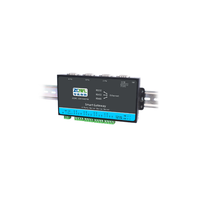 Servidor Serial ZQWL4 RS232/485/422 a Ethernet, Gateway Modbus TCP a RTU, Computación de Borde JSON