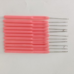 AWYQYH HNP001 Herramientas de extensión de cabello con mango de plástico Agujas de gancho Bucles para uso comercial - Product Image 1