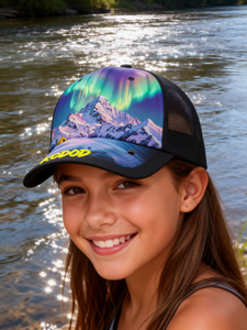 Cappello Trucker Personalizzato con Stampa Digitale del Logo, Berretto da Esterno per Adulti con Logo Ricamato su Rete, Basso MOQ, Ottima Qualità - Product Image 2