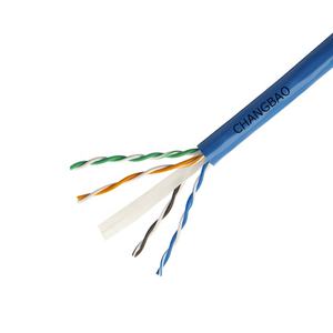 <span class=keywords><strong>Cable</strong></span> UTP Cat6 <span class=keywords><strong>de</strong></span> <span class=keywords><strong>Precio</strong></span> Competitivo Changbao - 4 Pares 23AWG Cobre Sólido Desnudo 1000 pies/305 m <span class=keywords><strong>Cable</strong></span> <span class=keywords><strong>de</strong></span> <span class=keywords><strong>Red</strong></span> <span class=keywords><strong>de</strong></span> <span class=keywords><strong>Internet</strong></span> UTP Cat6a ODM OEM - Product Image 5