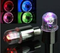 Luz LED Multicolor para Rayos de Rueda de Bicicleta, Motocicleta y Coche, Tapa de Válvula de Neumático, Linterna para Ciclismo