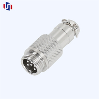 Connecteur d'aviation sans soudure GX12 6 broches, mâle et femelle, prise circulaire, équipement industriel, prise de signal d'alimentation