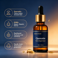 Produits de soin coréens Private Labe, soin réparateur léger, hydratant, apaisant, absorption rapide, traitement du visage pour peaux sèches et stressées