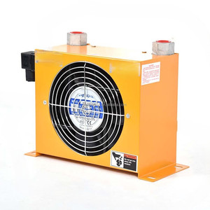 Refroidisseur d'huile hydraulique en aluminium, échangeur de chaleur <span class=keywords><strong>à</strong></span> plaques avec ventilateur 12V pour tracteurs agricoles et machines agricoles - Product Image 1