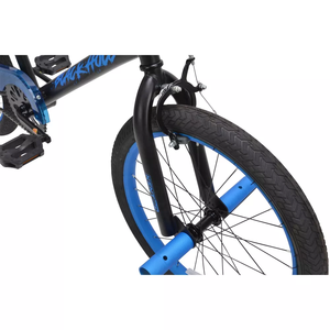 Vélo BMX pour enfants de <span class=keywords><strong>20</strong></span> <span class=keywords><strong>pouces</strong></span>, pour garçons de 5 à 8 ans, vitesse unique, roues d'apprentissage, pneus pneumatiques, fourche en acier, frein, ligne de frein <span class=keywords><strong>pas</strong></span> chère - Product Image 5