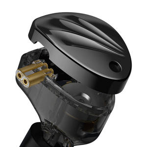 Auricolari Cablati KZ Krila con Interruttore di Regolazione, Cuffie HiFi con Driver Ibrido, Monitor <span class=keywords><strong>In</strong></span>-<span class=keywords><strong>Ear</strong></span> di Qualità Professionale - Product Image 3