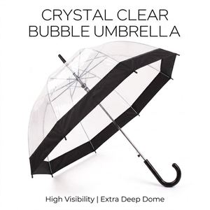 Nuevo Paraguas de Burbuja Transparente Moderno y a la Moda para Fotos en Días de Lluvia - Product Image 2