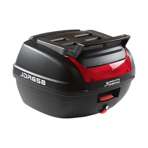 Electric Vehicle Motorcycle <strong>Trunk</strong> Thickened <strong>Large</strong> Pedal Tail Box <strong>Storage</strong> Anti-Vibration Toolbox Plastic Universal Electric Bikes - Product Image 5