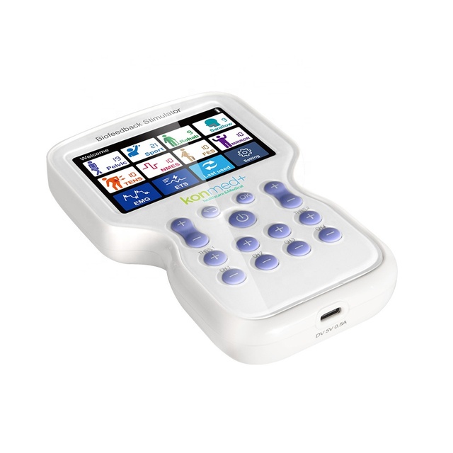 Konmed KM580 Rechargeable Touch Screen Biofeedback Machine Pelvic Sport Dysphagia FES NMES TENS Hospital Biofeedback Stimulator