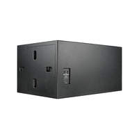 Subwoofer de scène professionnel 2000W AK218, double subwoofer passif de 18 pouces pour bars, fêtes, systèmes audio professionnels pour concerts
