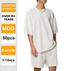 Camiseta Personalizada Lisa de Algodón Grueso con Hombros Caídos, 100% Algodón, Estilo Degradado, Vantage, para Impresión al por Mayor, Bordado para Hombre - Product Image 1