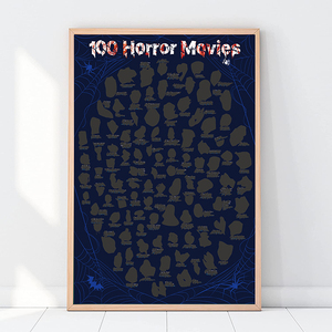 Affiche de <span class=keywords><strong>liste</strong></span> de films à voir avec outil de grattage, affiche de films à gratter avec feuille facile à retirer, 100 films à gratter - Product Image 4
