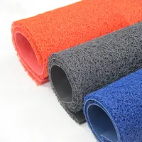 Duurzaam Waterdicht Kleurrijke Roll Pvc Coil Mat Met Anti-Slip Rug