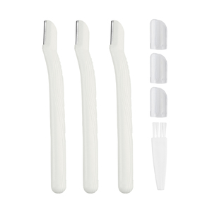 Set di strumenti per il trucco da donna personalizzabili in plastica sicura <span class=keywords><strong>e</strong></span> facile per la rimozione dei peli per sopracciglia <span class=keywords><strong>e</strong></span> rasoi - Product Image 1