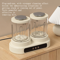 Nouvelle machine à laver magique à double seau pour chaussettes Mini laveuse à chargement par le haut pour sous-vêtements Aucune installation requise