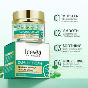 Crema en Cápsulas con Esencia Calmante de Centella Asiática Icesea para Piel Sensible OEM/ODM - Product Image 4