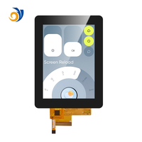 Écran HVGA 3,5 pouces 320*480 rés. Écran LCD TFT couleur de type vertical avec panneau tactile capacitif Pcap, traitement CTP personnalisé AR/AG/AF UR