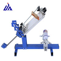 Machine d'impression sérigraphique manuelle DIY pour bouteilles cylindriques courbées, avec vidéos de démonstration, à vendre