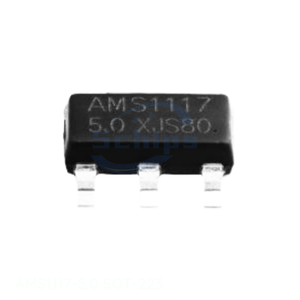 AMS1117-5.0 SOT-223 Electronic Component Manufacturer Power Management (PMIC) MAX. INPUT VOLTAGE : 30V /FIXED BOM IC In Stock - Product Image 1