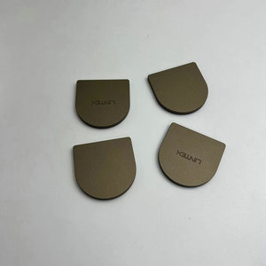 Piezas de Acero Inoxidable Mecanizadas por CNC con Bordes Redondeados y Superficies Planas - Product Image 2