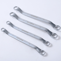 Set lengkap kelas industri kunci pas Torx genggam lubang Matte cekung ganda kunci pas pendek mutiara nikel metrik