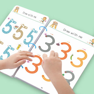 Jouets de puzzle pour enfants sélectionnés, conviviaux, livres d'entraînement au contrôle du stylo en papier, adaptés aux jouets d'éveil pour enfants - Product Image 6