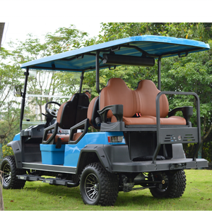 Carrito de Golf Elevado de 6 Plazas, Sistema de CA de 72V 7KW, Batería de Litio con Energía Solar - Product Image 4