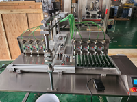 Machine de remplissage et d'emballage automatique 10 buses 3 ml 5 ml 10ml 20 ml 50ml 100ml d'huile essentielle de fumée d'huile de parfum de bouteille de parfum de tube