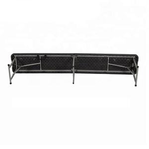 <span class=keywords><strong>Banc</strong></span> <span class=keywords><strong>pliant</strong></span> rectangulaire en plastique <span class=keywords><strong>de</strong></span> 180 cm, imitation bois brun, pour jardin, <span class=keywords><strong>camping</strong></span>, événements - Product Image 5