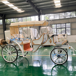 Calèche de luxe Victoria pour visites touristiques, transport spécial, calèche de mariage, calèches à chevaux à vendre - Product Image 2