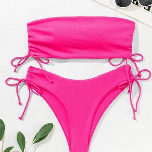 Traje de Baño Bikini de Dos Piezas, Estilo Europeo y Americano, de Lujo, Sexy, para Mujer, Ropa de Playa - Product Image 1