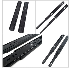 Glissière télescopique Meilong Hardware 4208 à roulement à billes pour tiroirs, double sens, robuste, en acier laminé à froid, idéale pour les lieux sportifs – Meilleure vente - Product Image 4