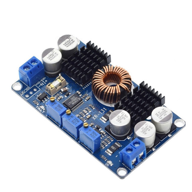 LTC3780 DC DC CC CV Automatic Step up Step Down Buck Boost Converter 10A Car Solar Battery Charger Power Supply Module