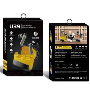 Écouteurs <span class=keywords><strong>sans</strong></span> <span class=keywords><strong>fil</strong></span> intra-auriculaires U39 TWS Bluetooth à très longue portée pour le <span class=keywords><strong>sport</strong></span> – Vente en gros fabricant - Product Image 4