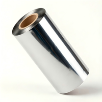 Cinta de Transferencia Térmica de Resina de Cera Premium, Cinta Negra TTR, Compatible con Impresoras de Códigos de Barras