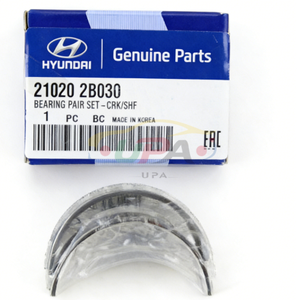 ชุดลูกปืนเครื่องยนต์ขายดี รุ่น BEARING PAIR SET-CRK/SHF 21020-2B030 210202B030 สำหรับฮุนได i30 เกีย คาร์นิวัล 210202B030 - Product Image 4
