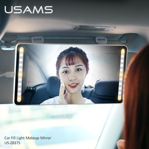 USAMS Venta caliente multifuncional de estilo Simple chica regalo de espejo de maquillaje con Led - Product Image 5