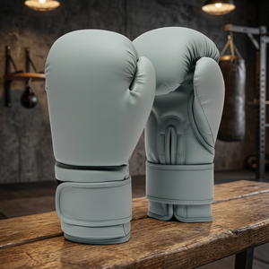 Custom Logo Kickboxing Punching Heavy <b>Bag</b> Glove PU Leather 16oz Sparring Martial Arts Training Boxing Gloves Full Finger Pull-On - Product Image 3