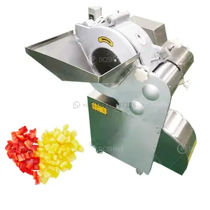 Automatic potato slicer lettuce vegetable cutting machine celery dicing machine vegetable slicer machine