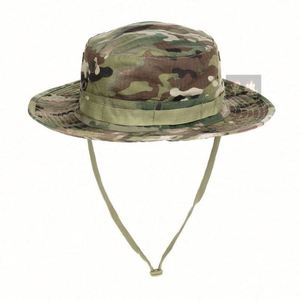 Sombrero Safari de Color Sólido, para Camping, Pesca, Senderismo, Jungla, Unisex, Camuflaje, con Cordón Ajustable, Tipo Pescador, para Viajes y Uso Diario - Product Image 2