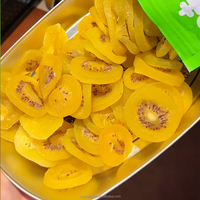 Precio al por mayor: Rodajas de kiwi natural puro, dulce y suave, deshidratadas en almíbar, producto de aperitivo con sabor dulce, OEM