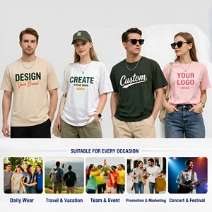 T-shirts personnalisés à bas prix en gros, avec logo imprimé, t-shirts vierges en vrac pour promotion d'entreprise, sur demande, vêtements - Product Image 6