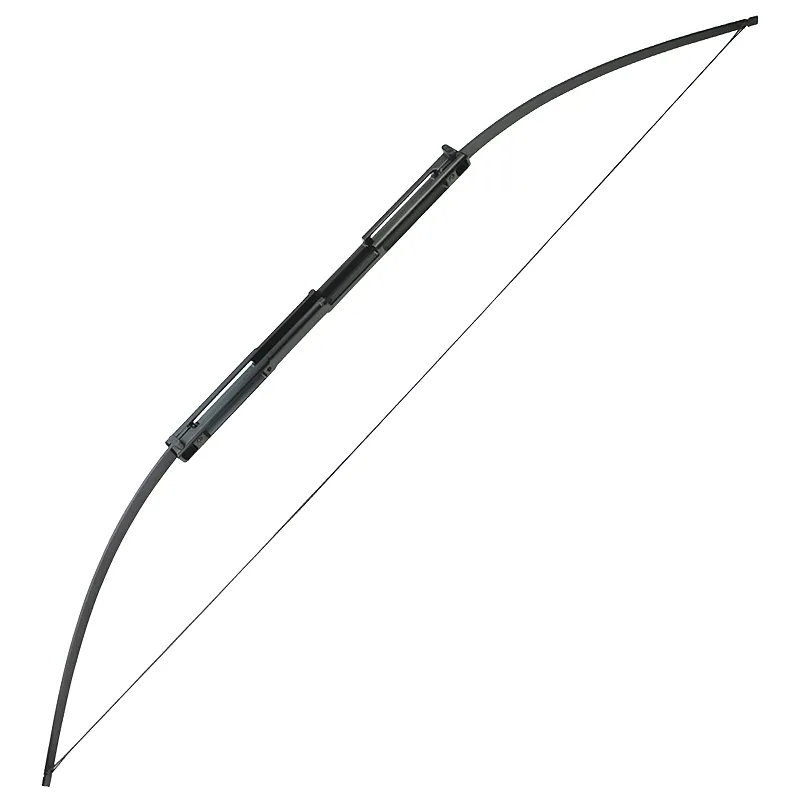 Boogschieten Jacht Folding Survival Boog Recurve Boog £ 35/55 Zwart Boogschieten Vouwen Boog