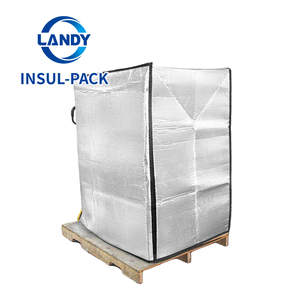 Housses de palette de fret imperméables, housses de palette thermiques isolées en plastique - Product Image 1