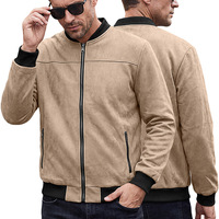 Veste décontractée pour homme OEM/ODM, coupe-vent et chaude, style rétro, amovible, pour l'automne et l'hiver