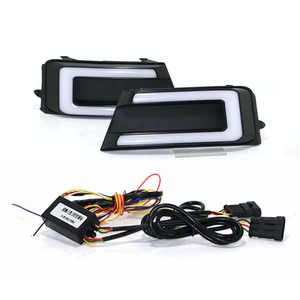 LEDデイタイムランニングライトDRL for <span class=keywords><strong>Skoda</strong></span> <span class=keywords><strong>Octavia</strong></span> RS A7 2016 20172018デイライトフォグランプ (ターンシグナルドライビングライト付き) - Product Image 3