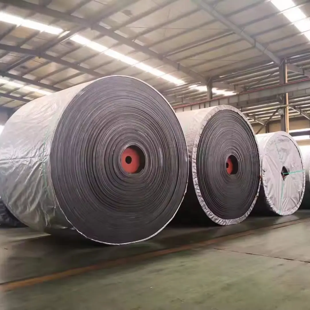 Canvas Heat Resistant EP fabric roller conveyor belt for aluminum profiles