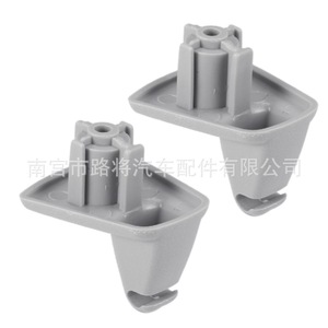 คลิปหนีบบังแดดสำหรับรถยนต์ไครสเลอร์ รุ่น 1EJ51BD1AA สีเทาเบจ ผลิตจากพลาสติกวิศวกรรม ติดตั้งง่าย ใช้ได้กับรุ่นเฮดสต็อค - Product Image 3